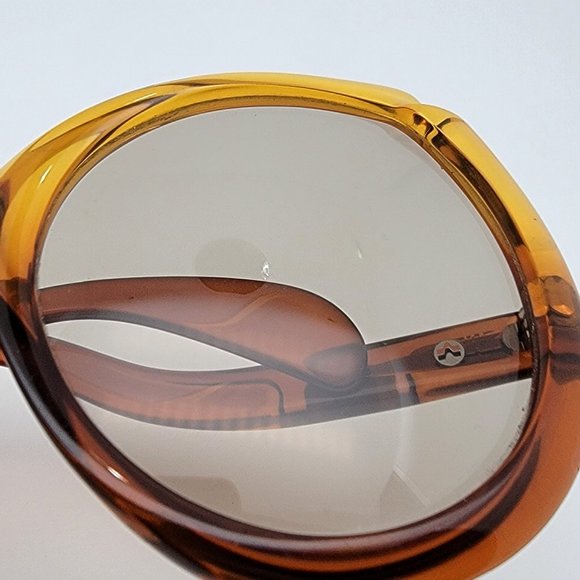 Christian Dior D11 Yellow Gradient Frame Grey Lens Vintage Oversized Sunglasses main image 10